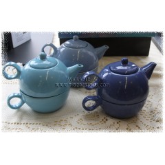 Tea for One - Teapot/Cup Set - Lots of color variety